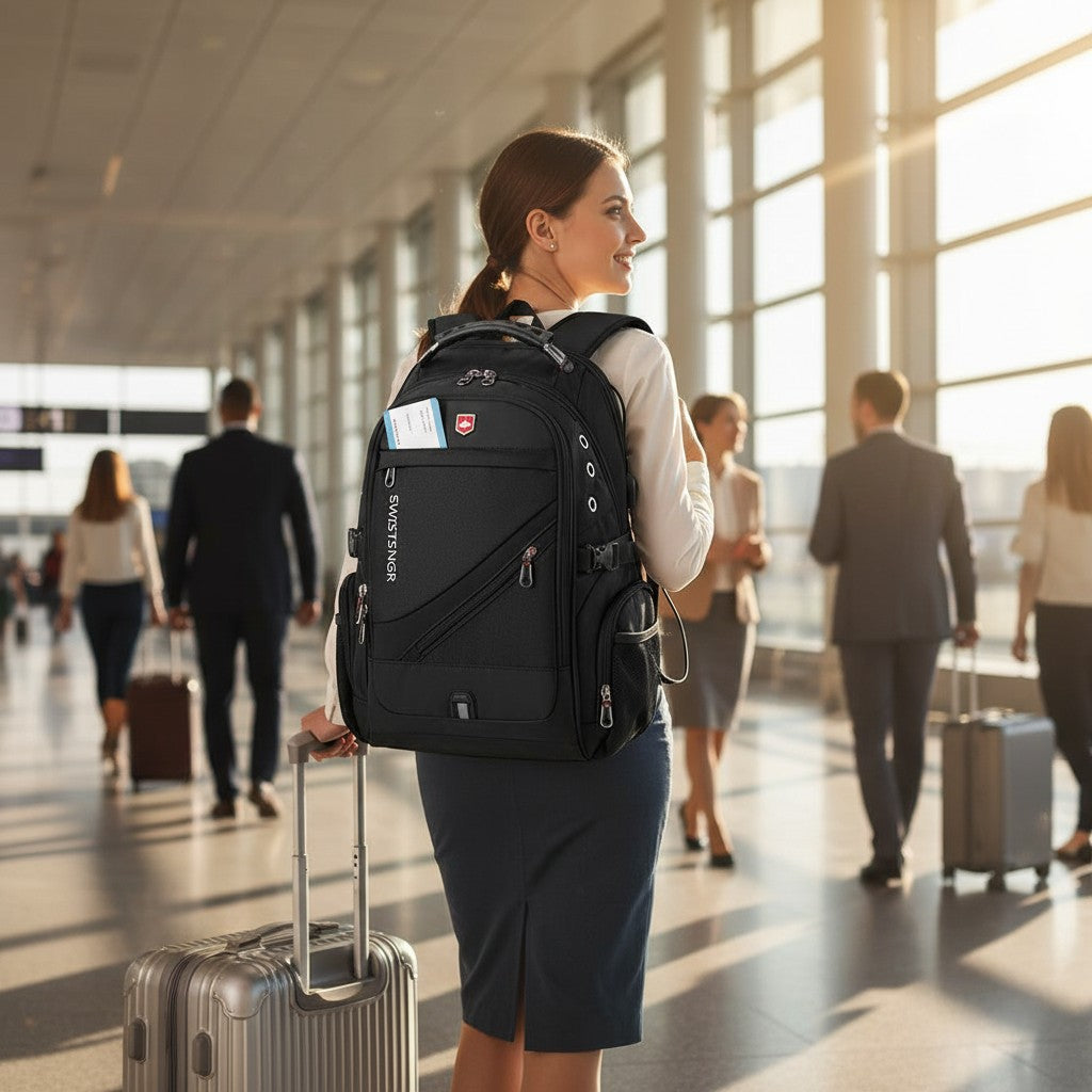 Sac à Dos Ordinateur Imperméable – Voyage & Avion