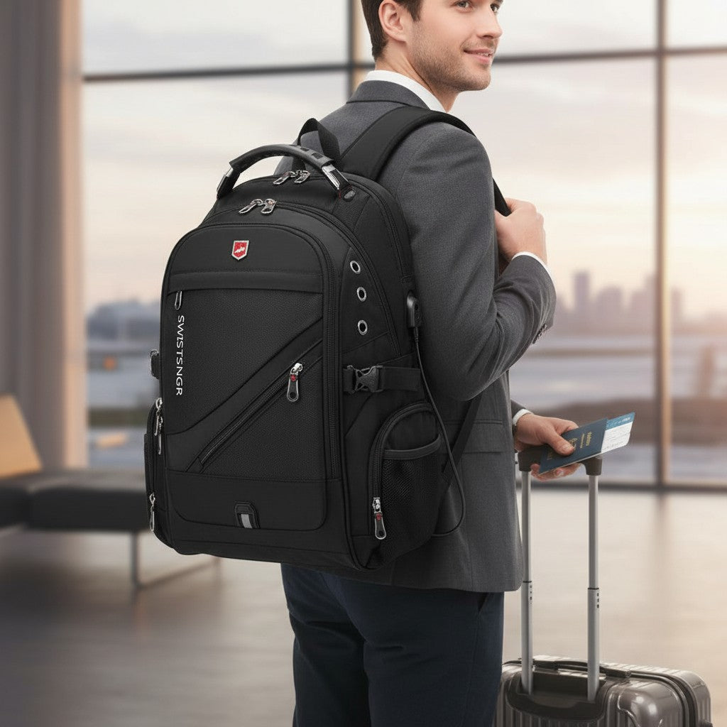 Sac à Dos Ordinateur Imperméable – Voyage & Avion
