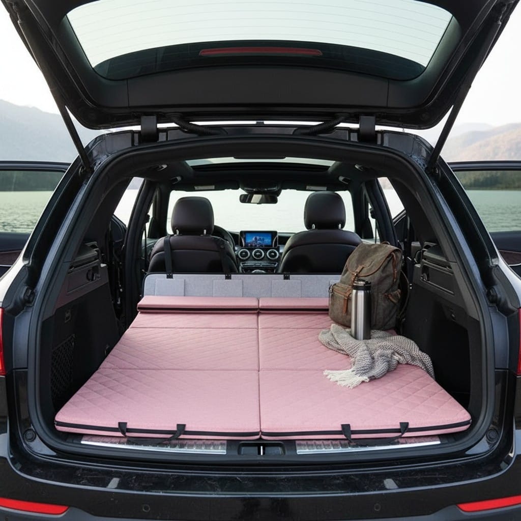Matelas de voiture en coton
