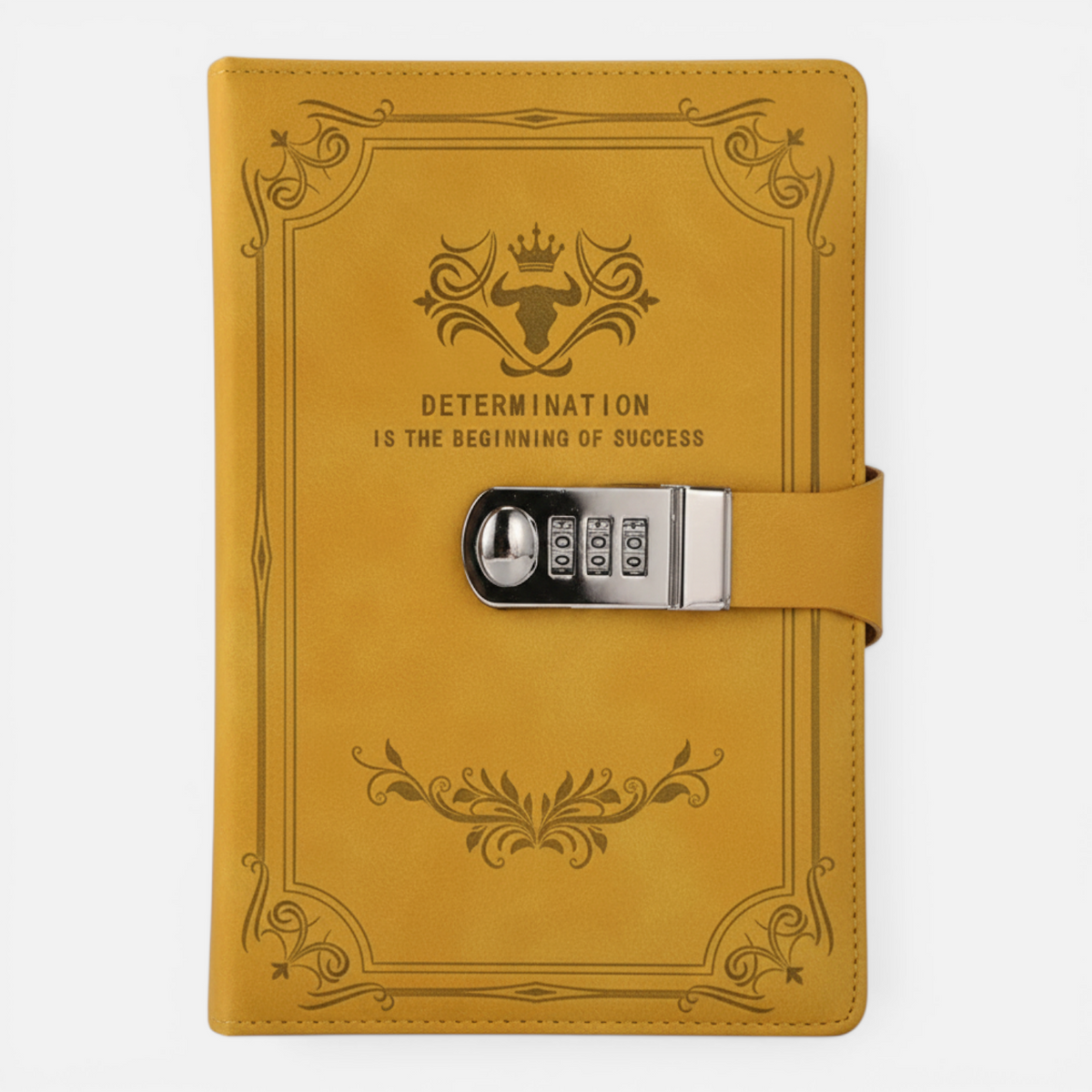 Carnet A5 Rétro avec Verrou – 200 Pages Épaisses