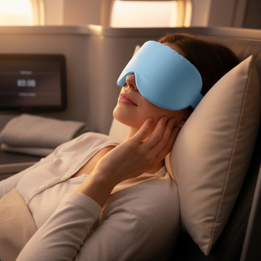 Masque de Sommeil Avion – Obscurité & Confort