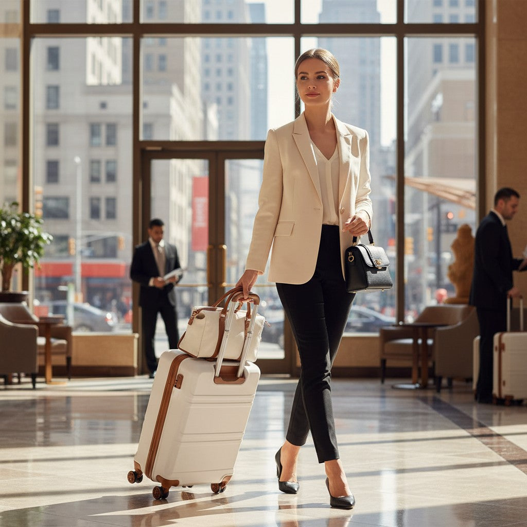 Valise Cabine – Coque Rigide Légère avec Serrure TSA