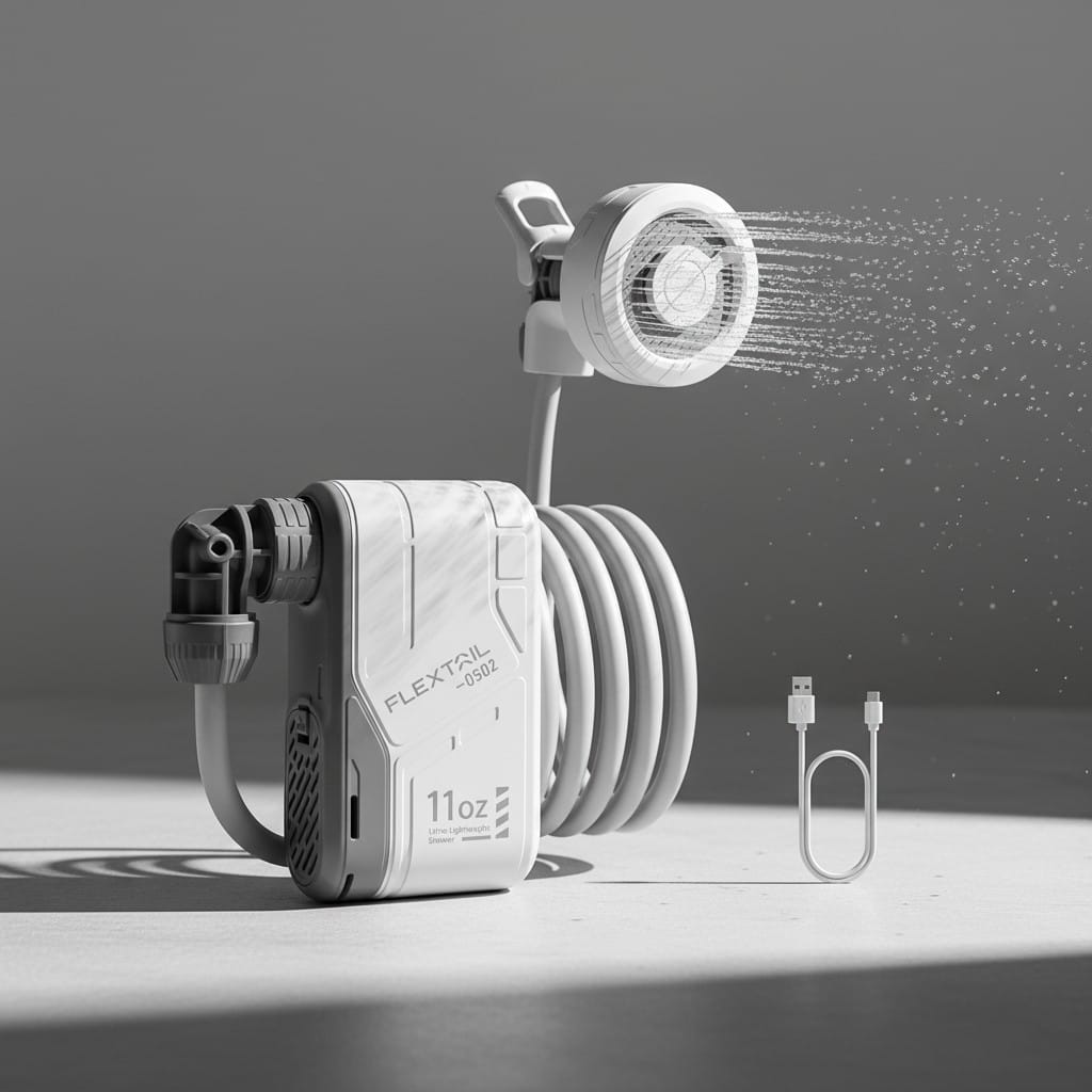 Douche portable de camping