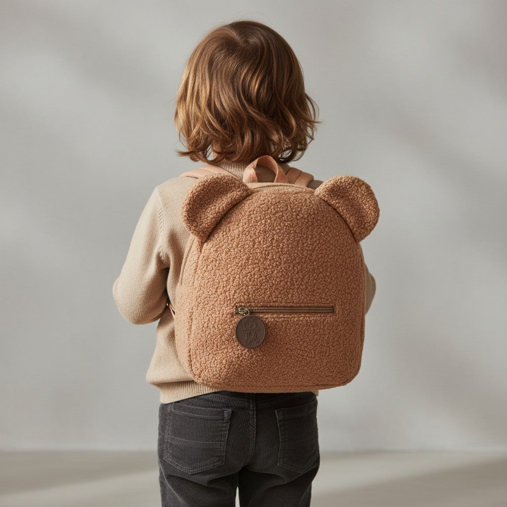 Sac à Dos Enfant Ours en Peluche – Cartoon & Tendance 2025