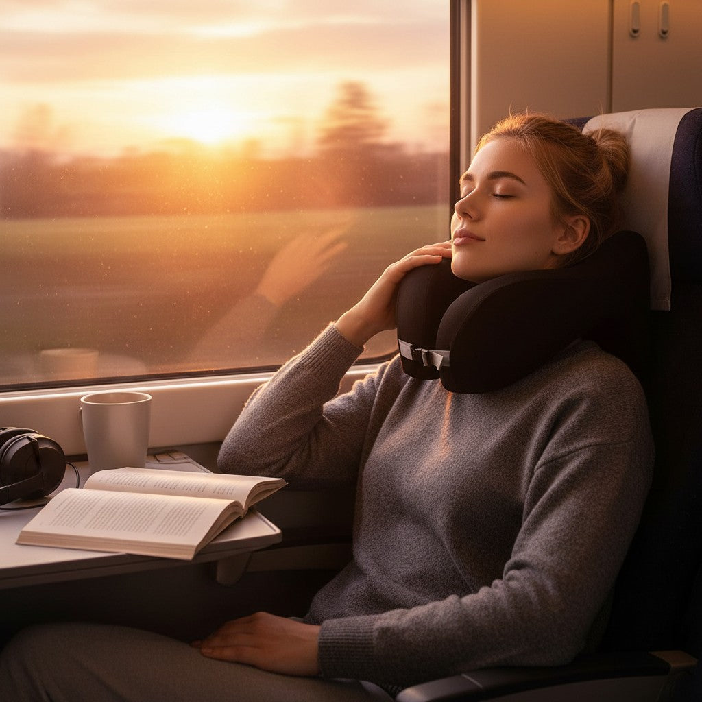 Oreiller de Voyage – Confort & Soutien Cervical