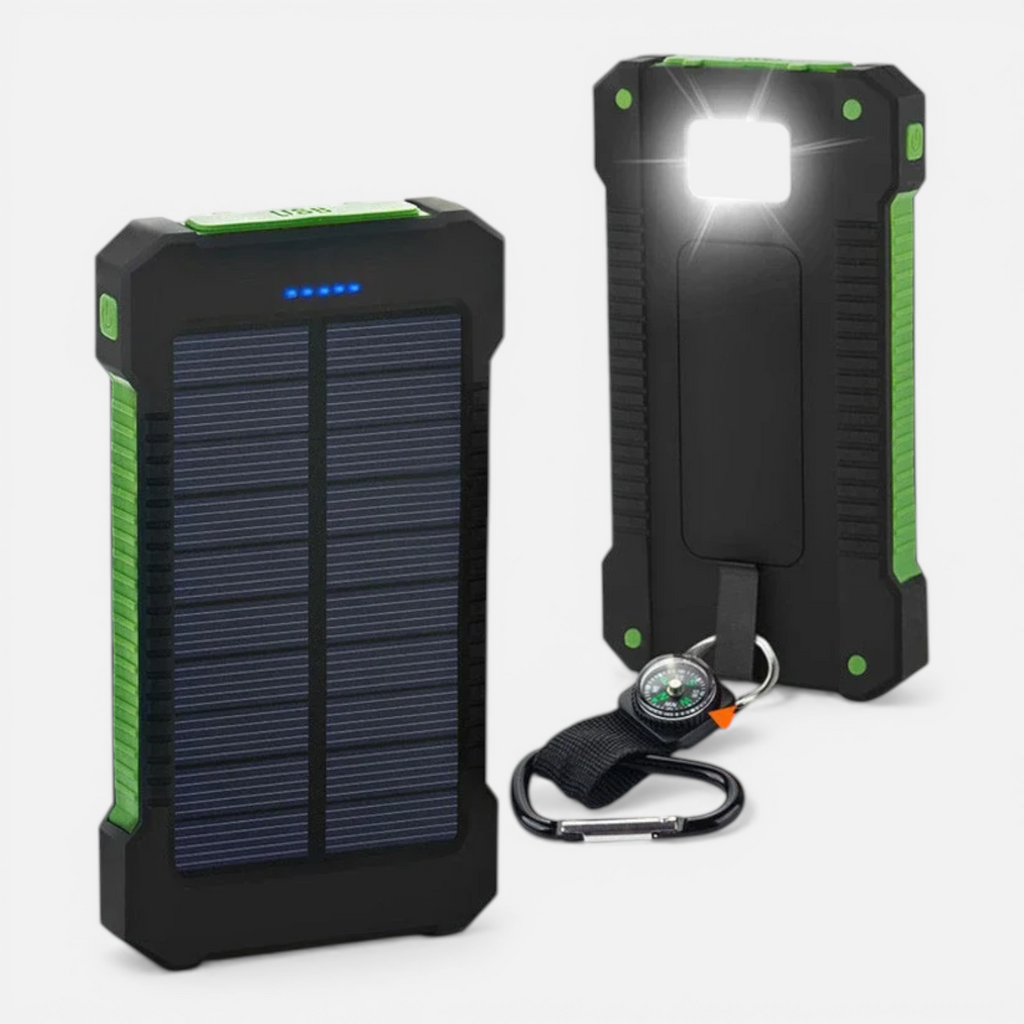 Batterie Externe Solaire 50000mAh – Charge Ultra Rapide