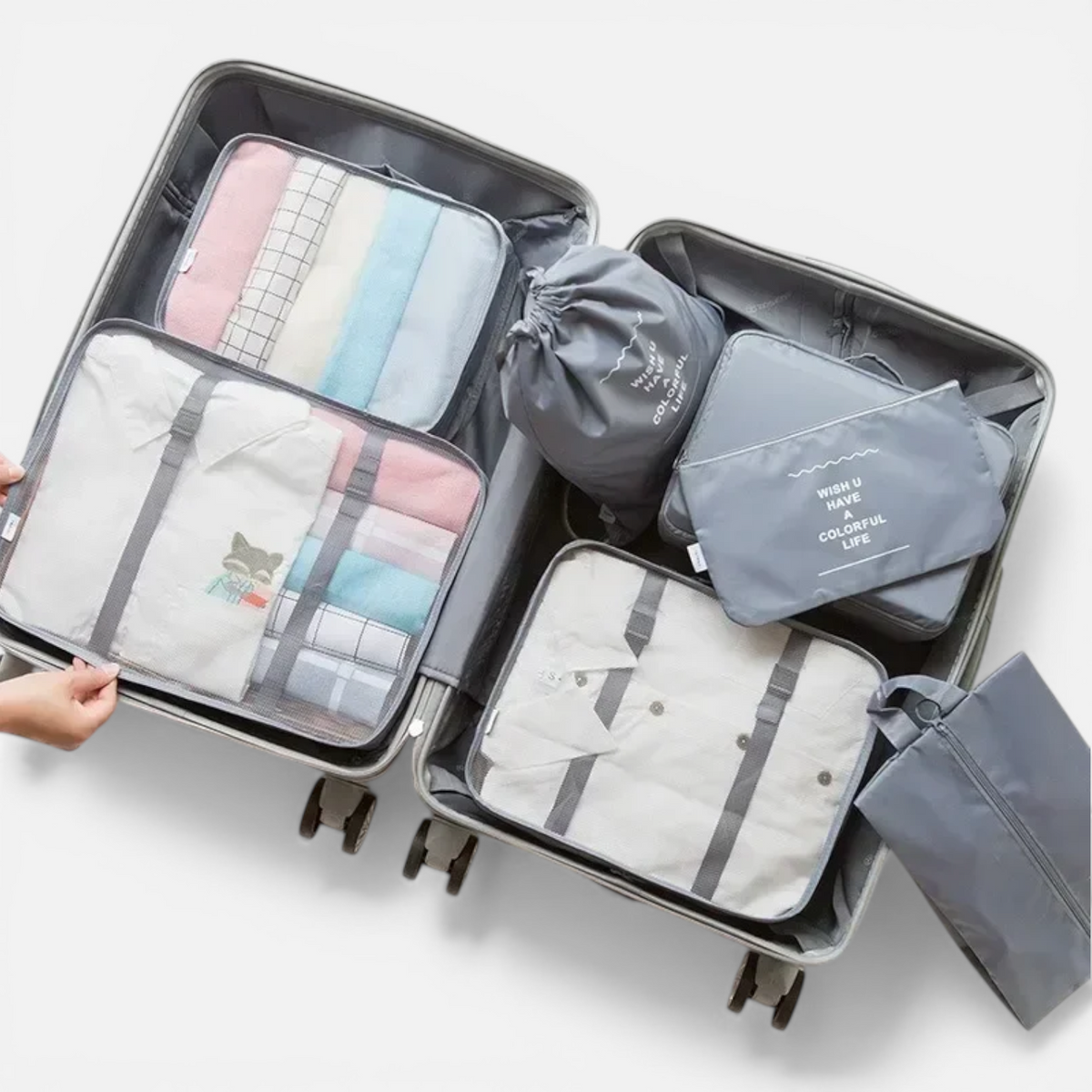 Organisateurs de Voyage – Sacs de Rangement pour Valise & Vêtements