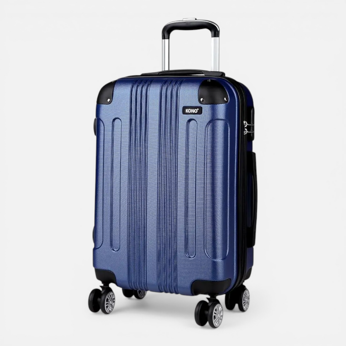 Valise Coque Rigide ABS – Légère avec 4 Doubles Roues