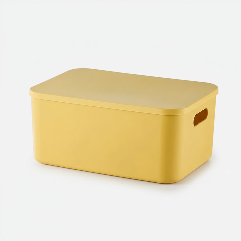 Boîte de Rangement Plastique avec Couvercle