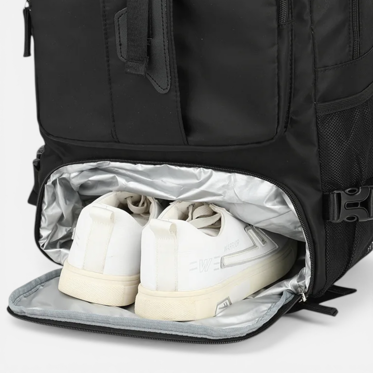 Sac à Dos 60L – Extensible avec Compartiment Chaussures