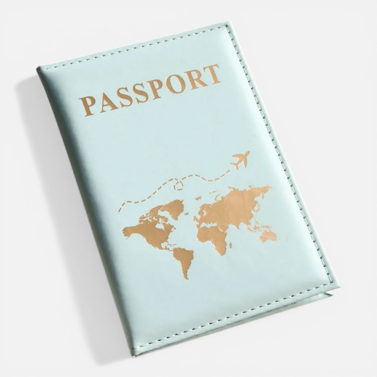 Protège-Passeport Carte du Monde – Porte-Documents avec Rangement Cartes