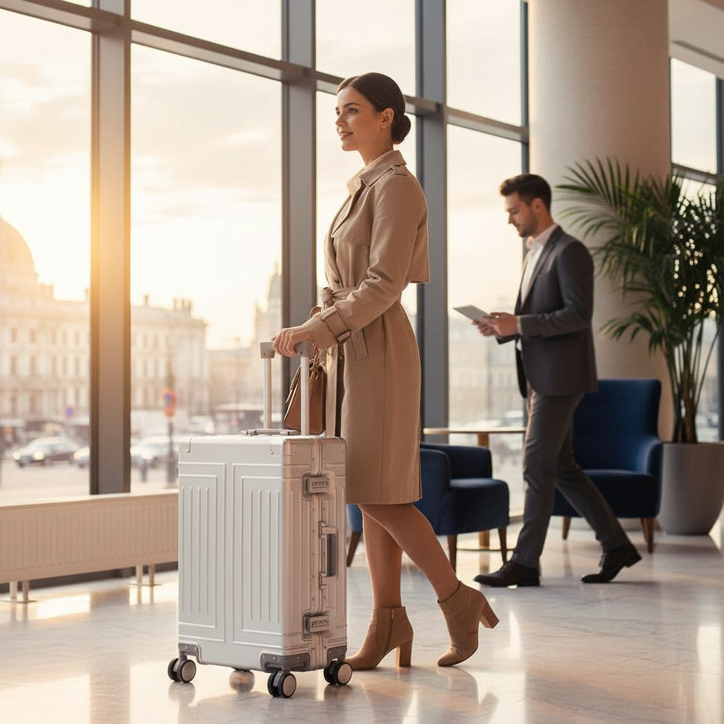 Valise Grande Capacité en Alliage Aluminium