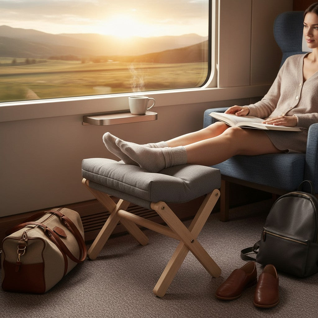Repose-Pieds de Voyage – Confort & Soutien des Jambes