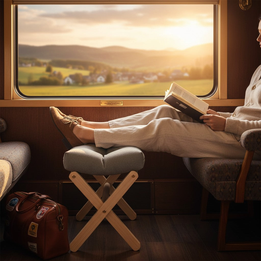 Repose-Pieds de Voyage – Confort & Soutien des Jambes