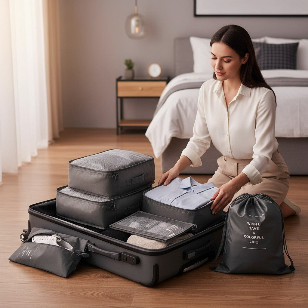 Organisateurs de Voyage – Sacs de Rangement pour Valise & Vêtements
