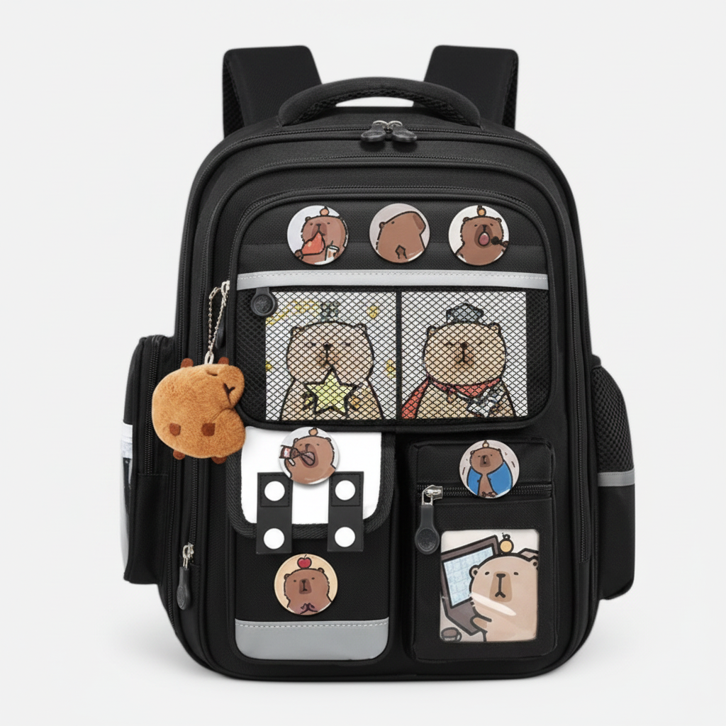 Sac à Dos Enfant Capybara – Imperméable