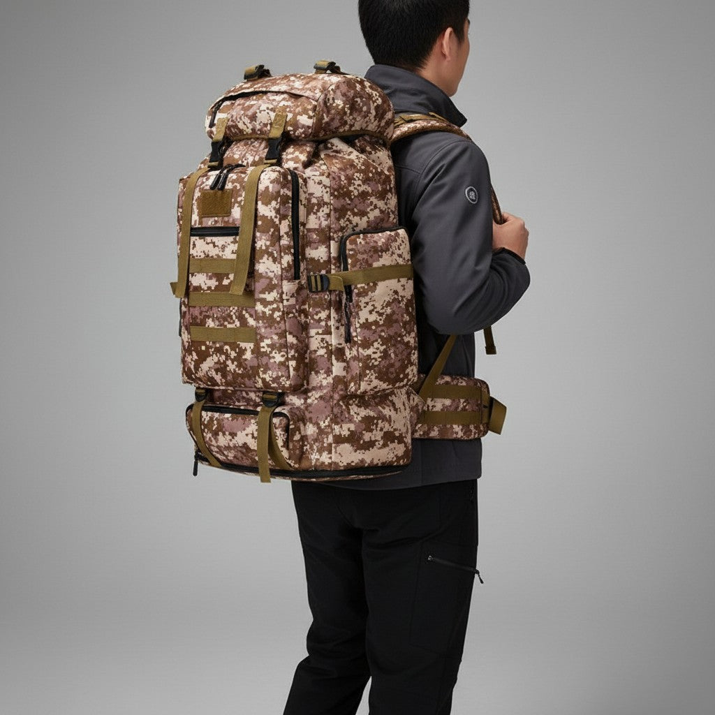 Sac à Dos Militaire - Grande Capacité & Résistant Outdoor