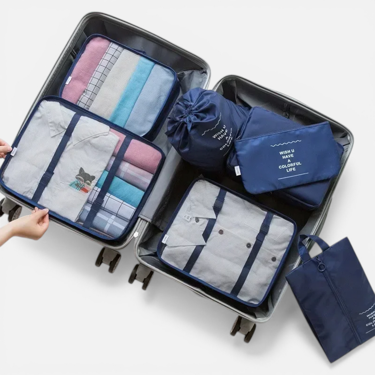Organisateurs de Voyage – Sacs de Rangement pour Valise & Vêtements