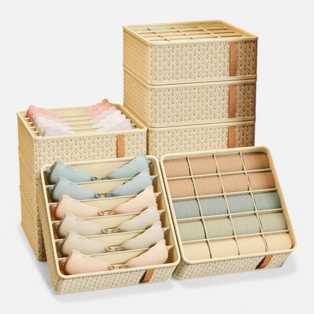 Boîte de Rangement Multi-Compartiments