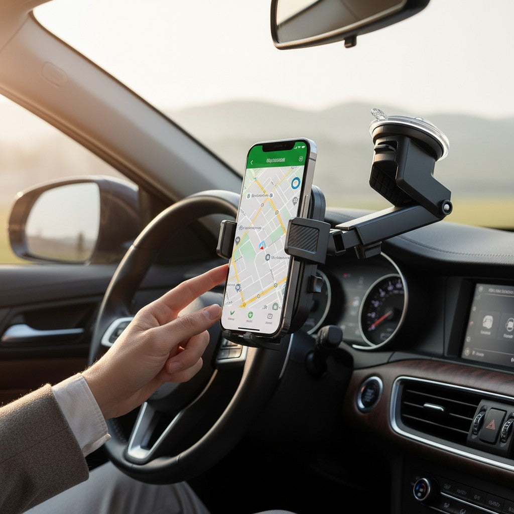 Support Téléphone Voiture Grille d’Aération – Rotation 360° – Fixation Stable & Mains Libres