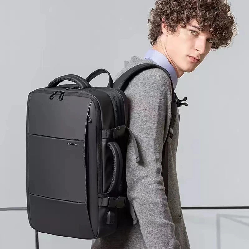 Sac à Dos Voyage & Business – Extensible avec USB – Imperméable Grande Capacité