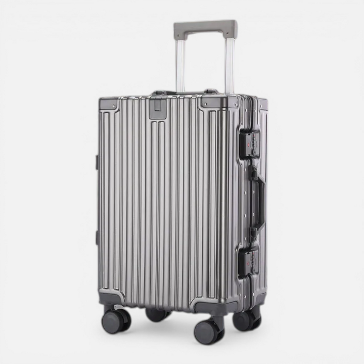 Valise Grande Capacité – Coque Robuste & Fermeture Éclair Double