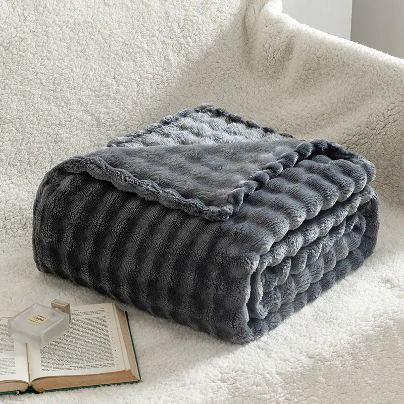 Plaid doux et confortable pour le voyage