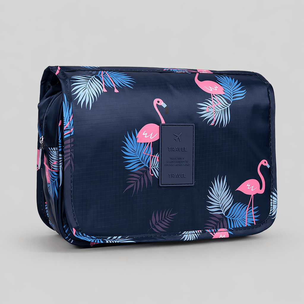 Trousse de Toilette Voyage Femme Imperméable avec Crochet