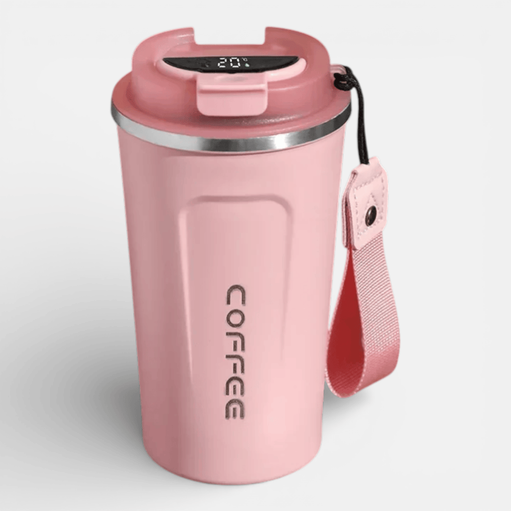 Mug isotherme affichage LED