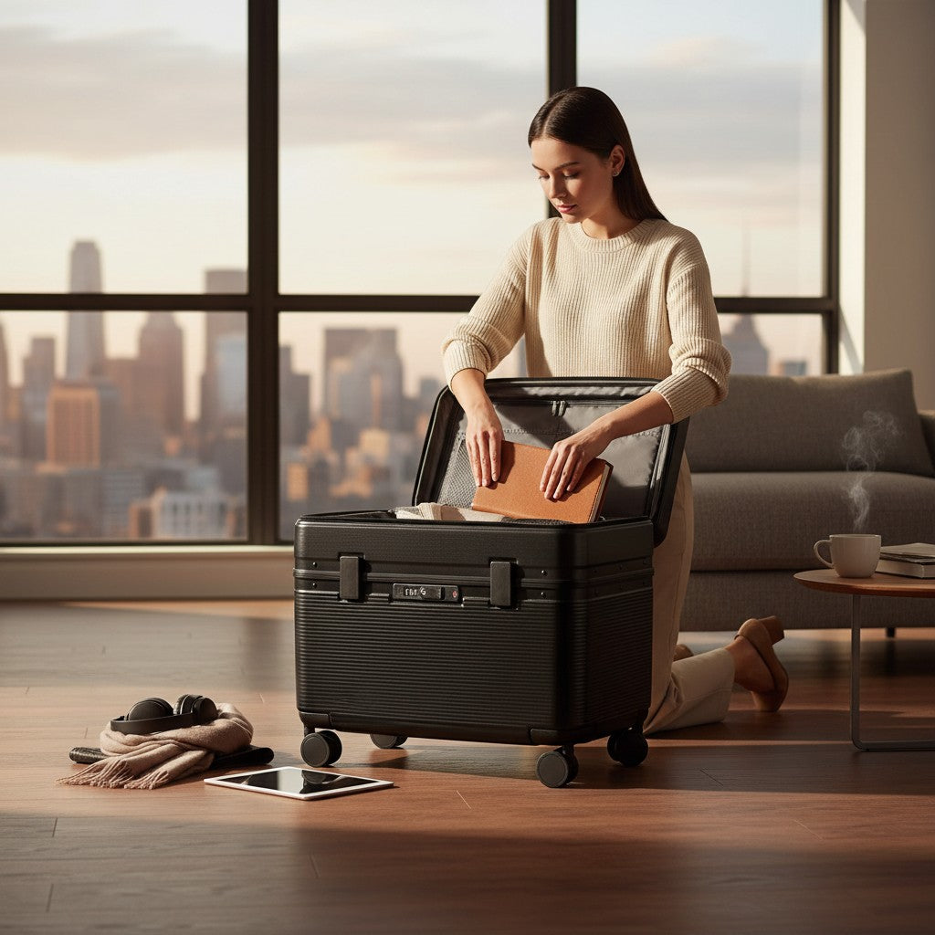 Valise Cabine Cadre Aluminium & Coque ABS