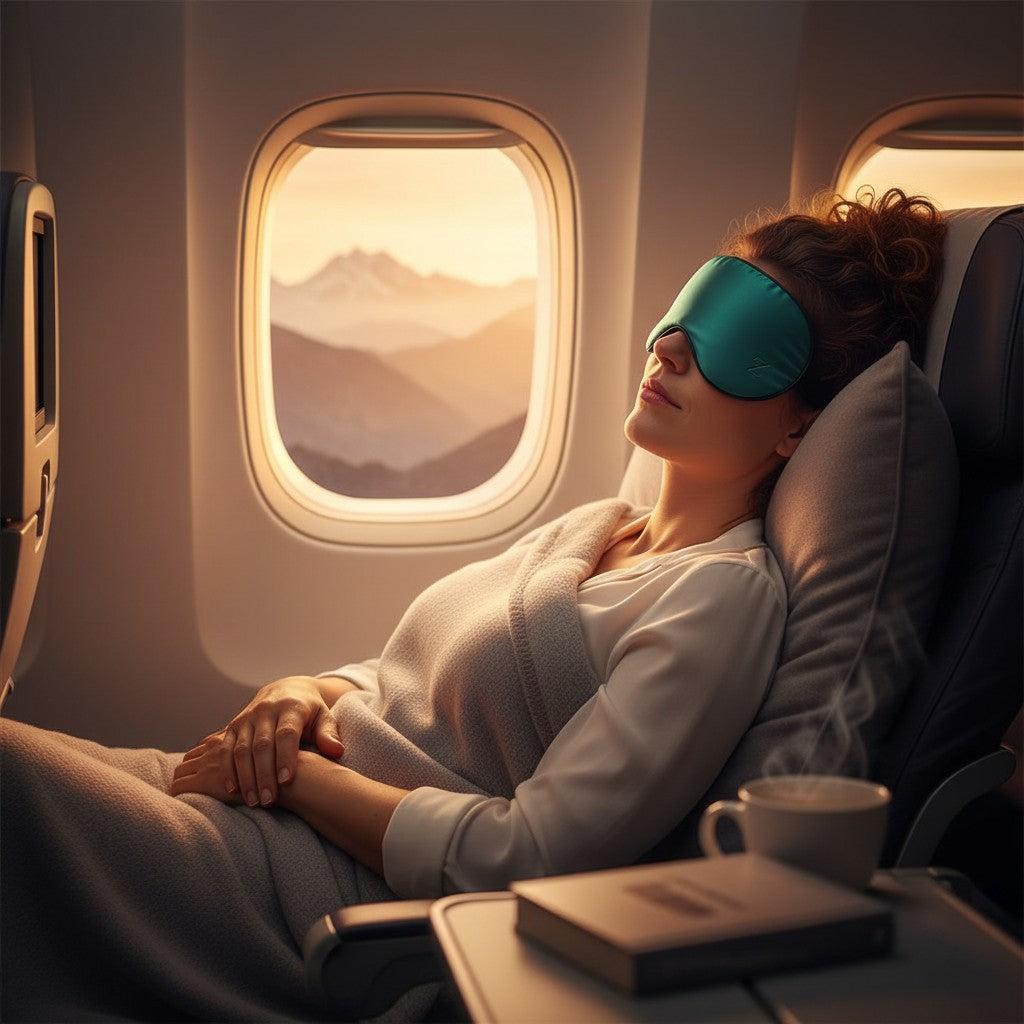 Masque de Nuit Vol Long-Courrier – Repos & Détente