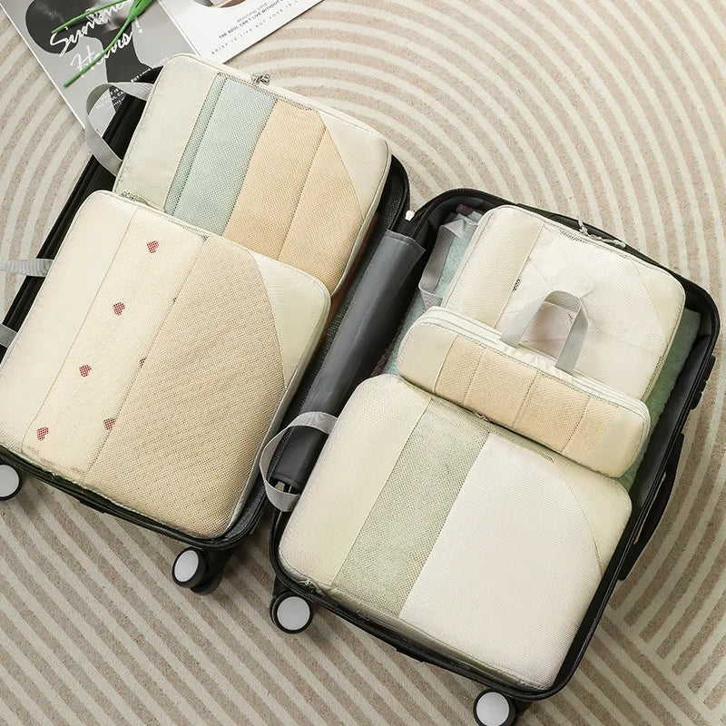 Cubes de Rangement Compression pour Valise – Organisateurs Extensibles & Légers