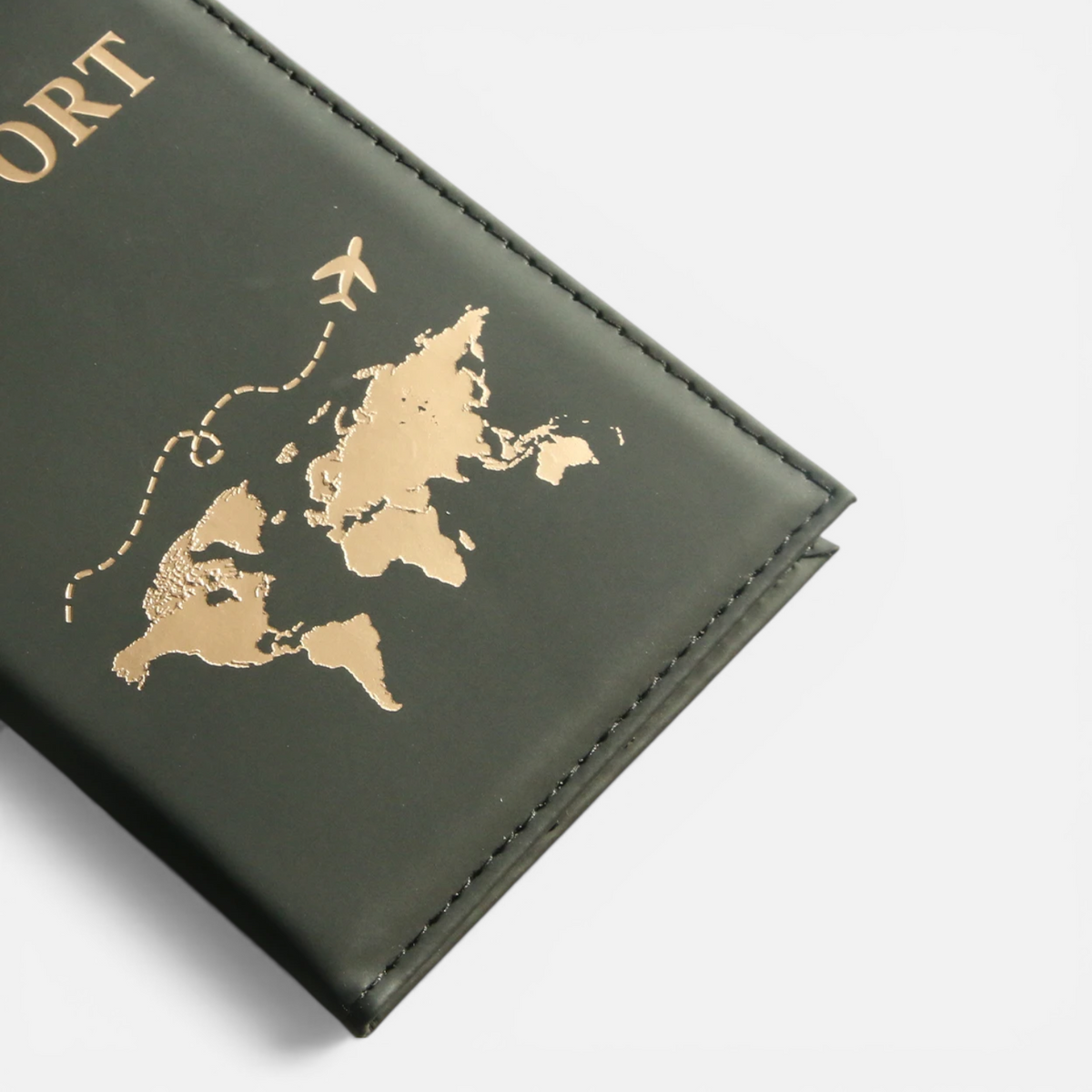 Protège-Passeport Carte du Monde – Porte-Documents avec Rangement Cartes