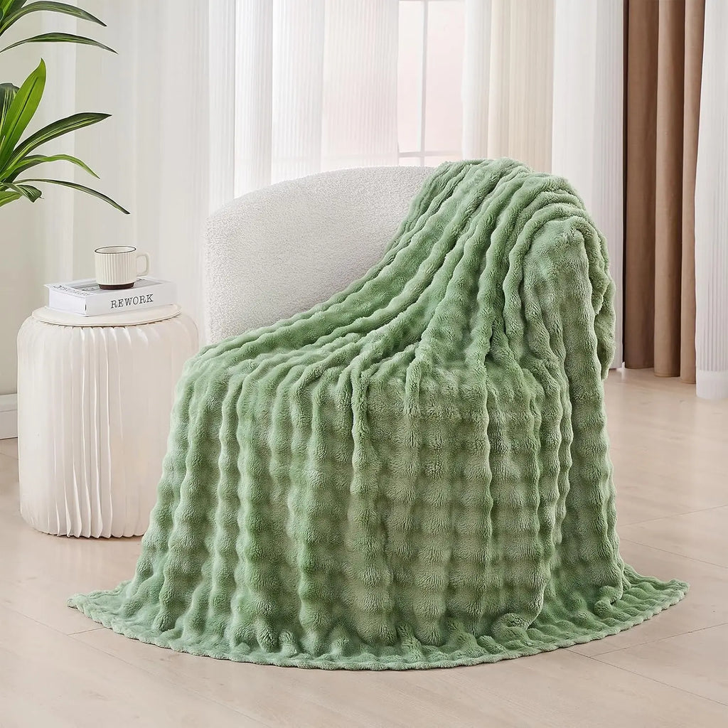 Plaid doux et confortable pour le voyage