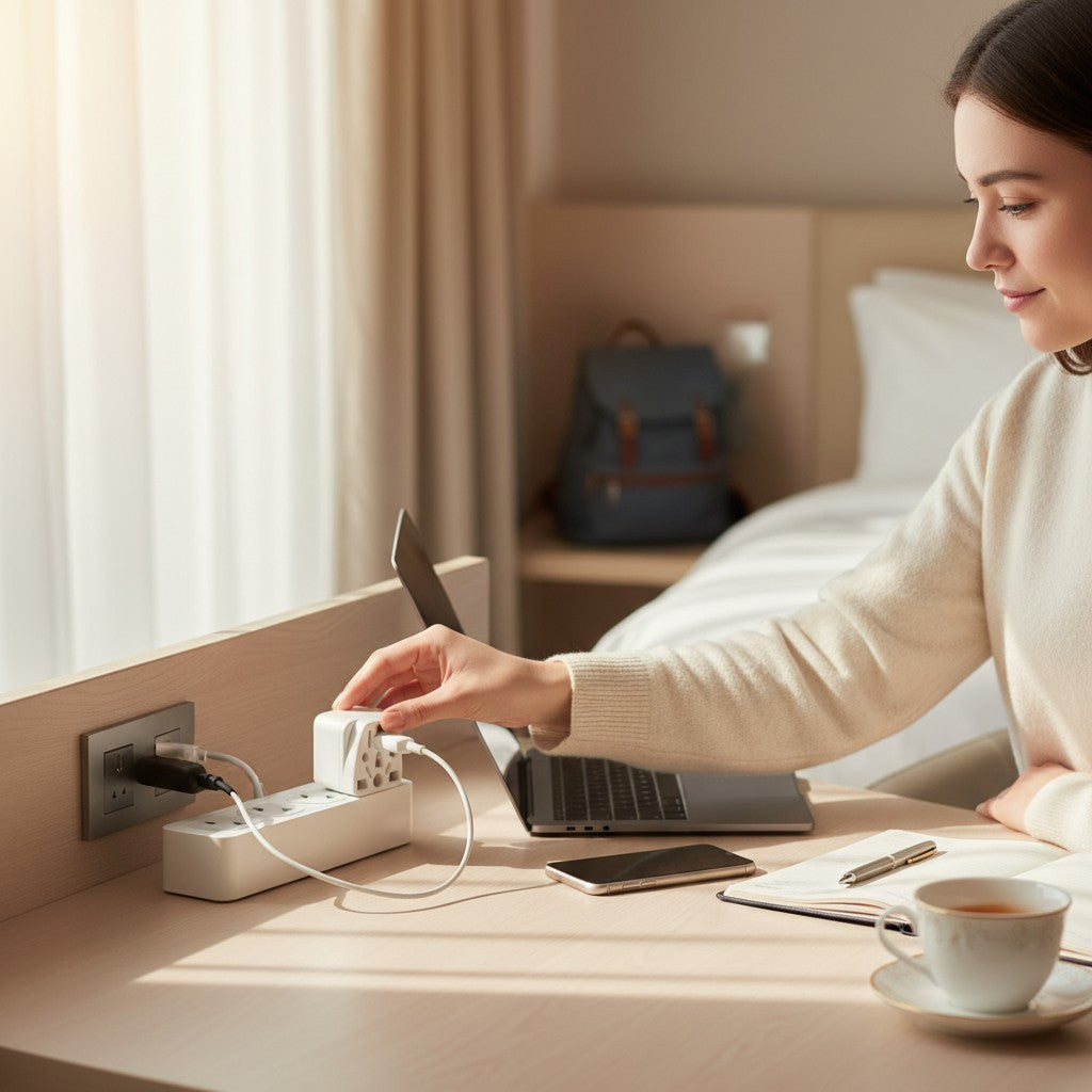 Adaptateur Prise Universel Voyage – EU vers US (Type B) 10A