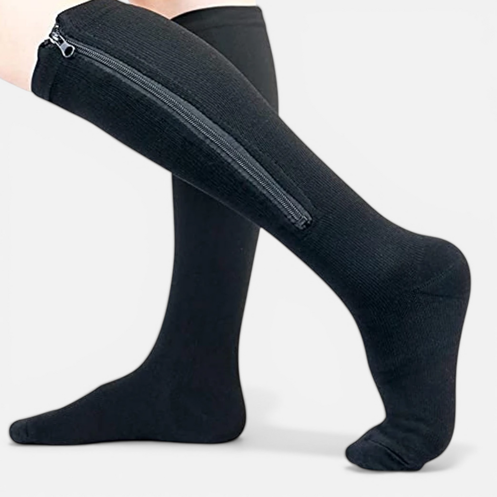 Chaussettes Compression Avion – Anti-Jambes Lourdes & Confort