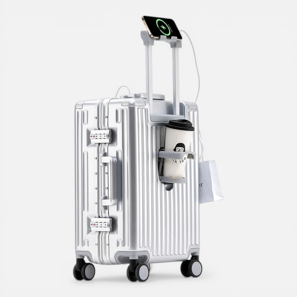 Valise Cabine Multifonction – Roues Silencieuses avec Frein