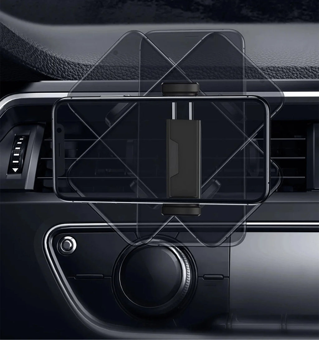 Support Téléphone Voiture Universel Grille d’Aération – Fixation Stable & Mains Libres
