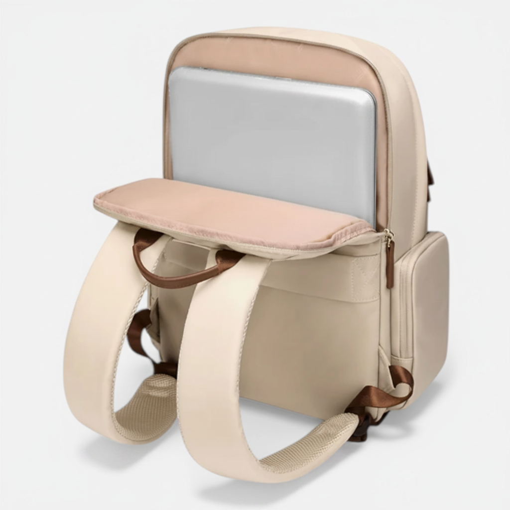 Sac à Dos Femme – Nylon Uni – Compartiment Ordinateur