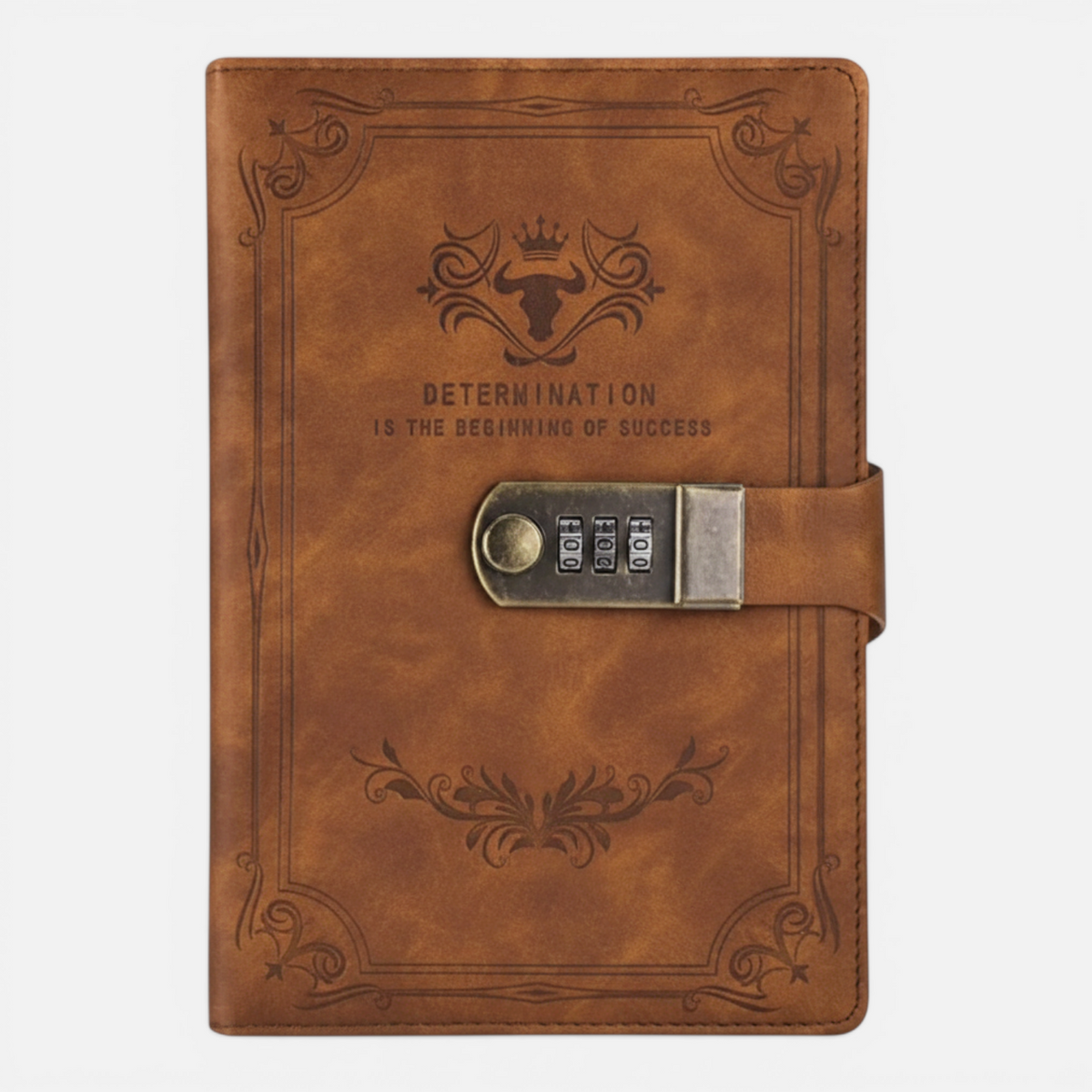Carnet A5 Rétro avec Verrou – 200 Pages Épaisses
