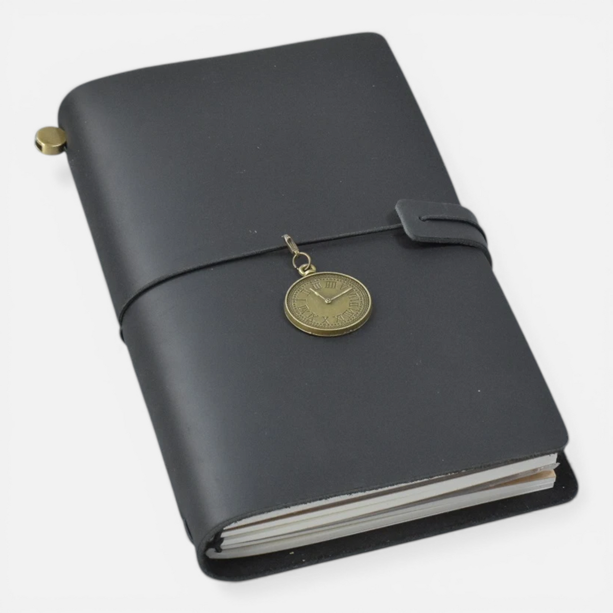 Carnet de Voyage en Cuir Véritable – Journal Rétro