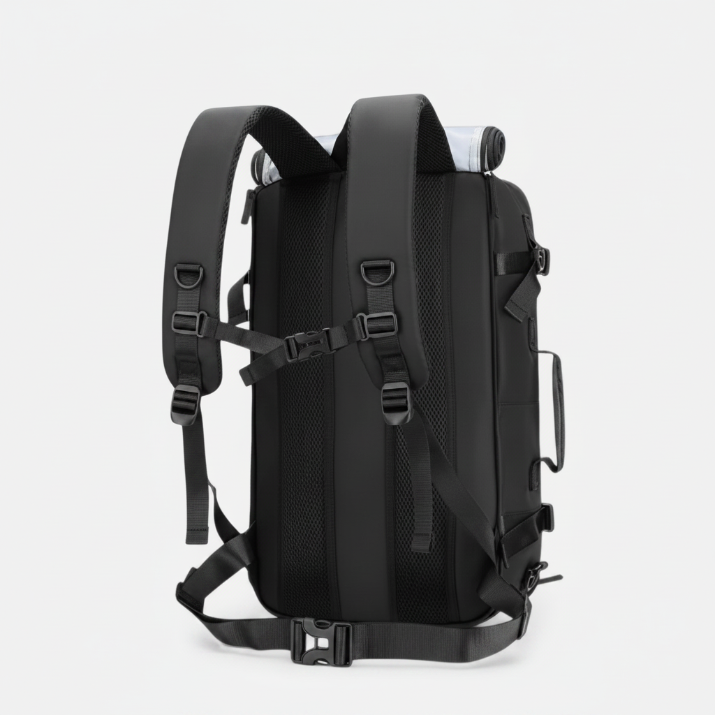 Sac à Dos 60L – Extensible avec Compartiment Chaussures