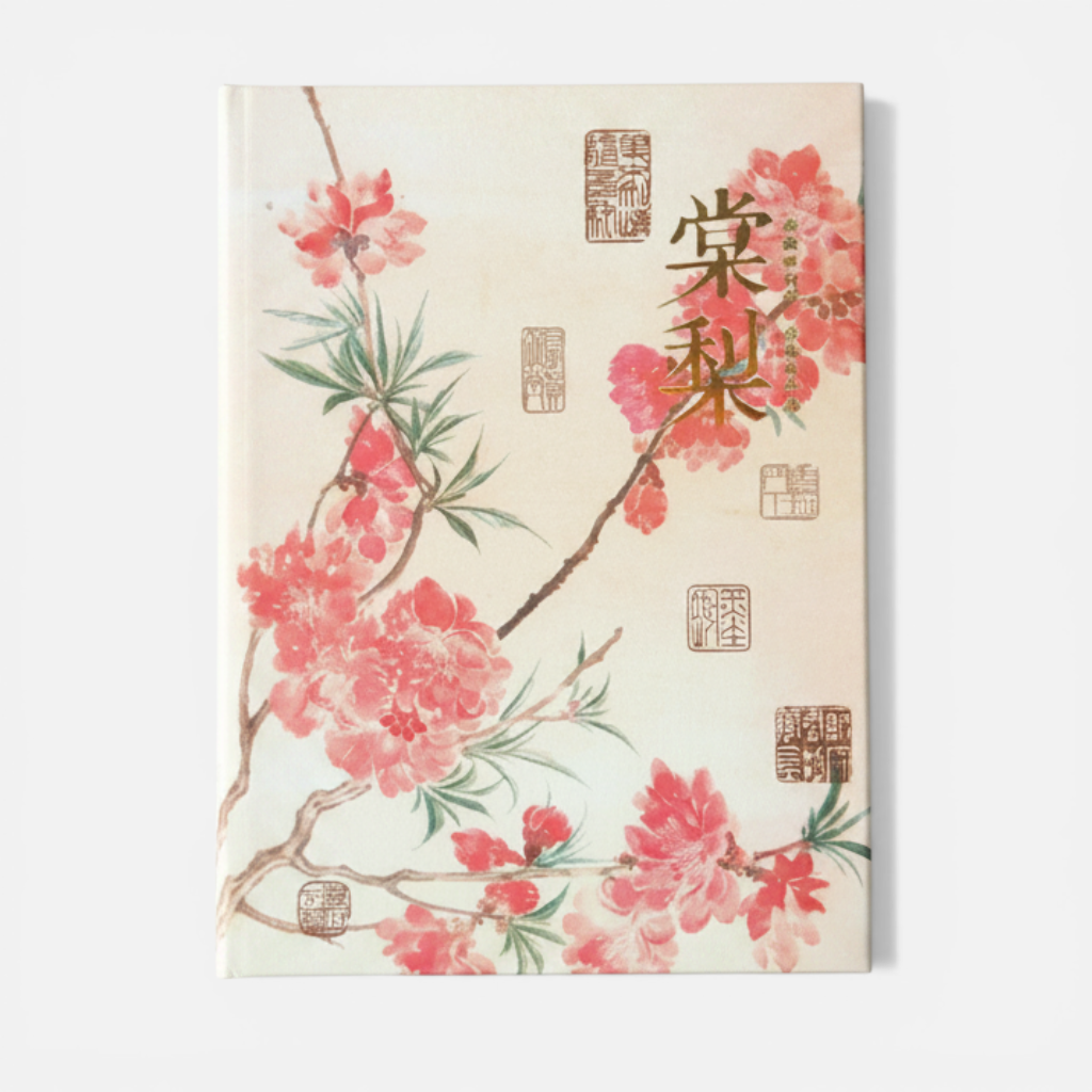 Carnet Mini Rigide de Poche – Motifs Peintures Chinoises