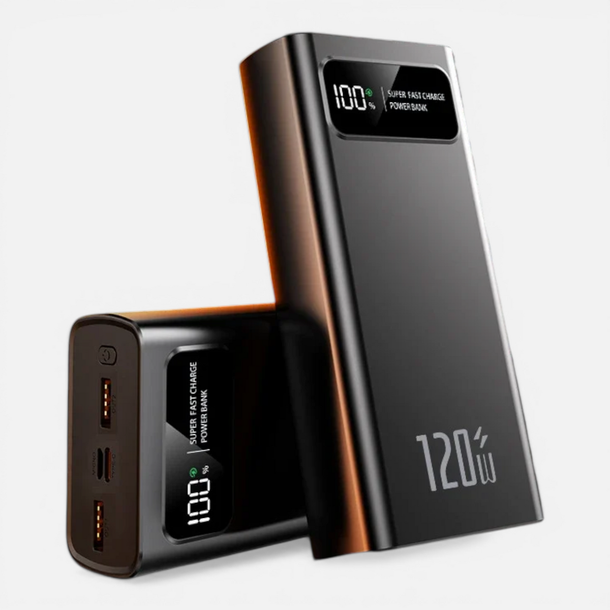 Batterie Externe 200000mAh 120W – Charge Ultra Rapide avec Écran LED