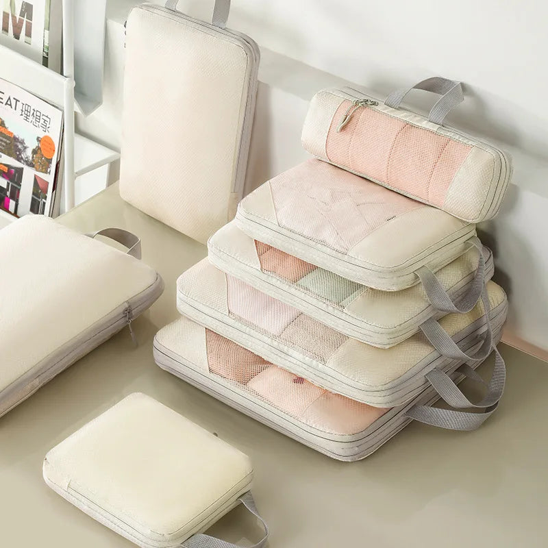 Cubes de Rangement Compression pour Valise – Organisateurs Extensibles & Légers