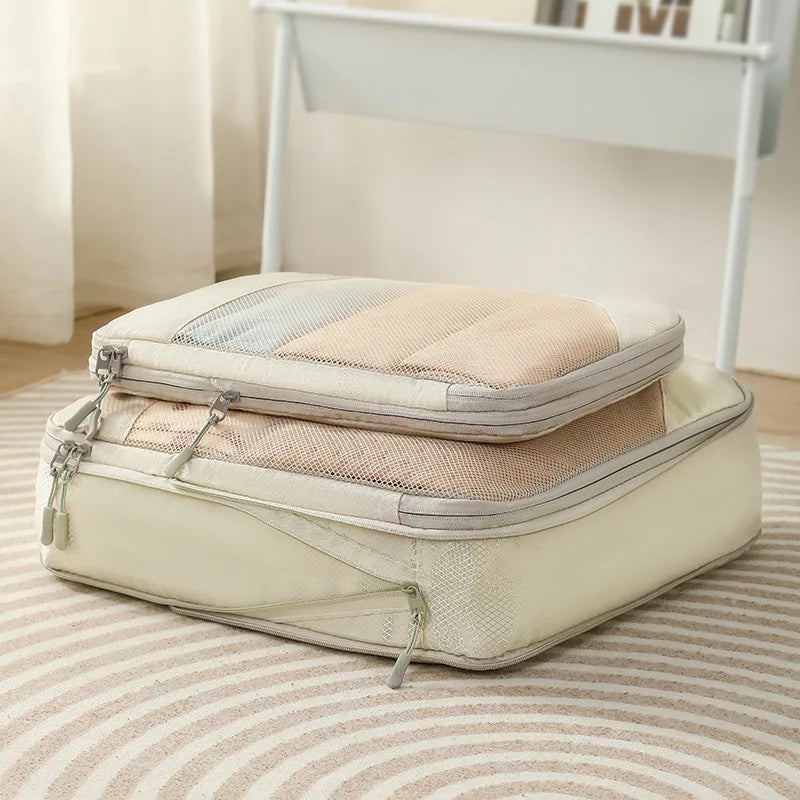 Cubes de Rangement Compression pour Valise – Organisateurs Extensibles & Légers