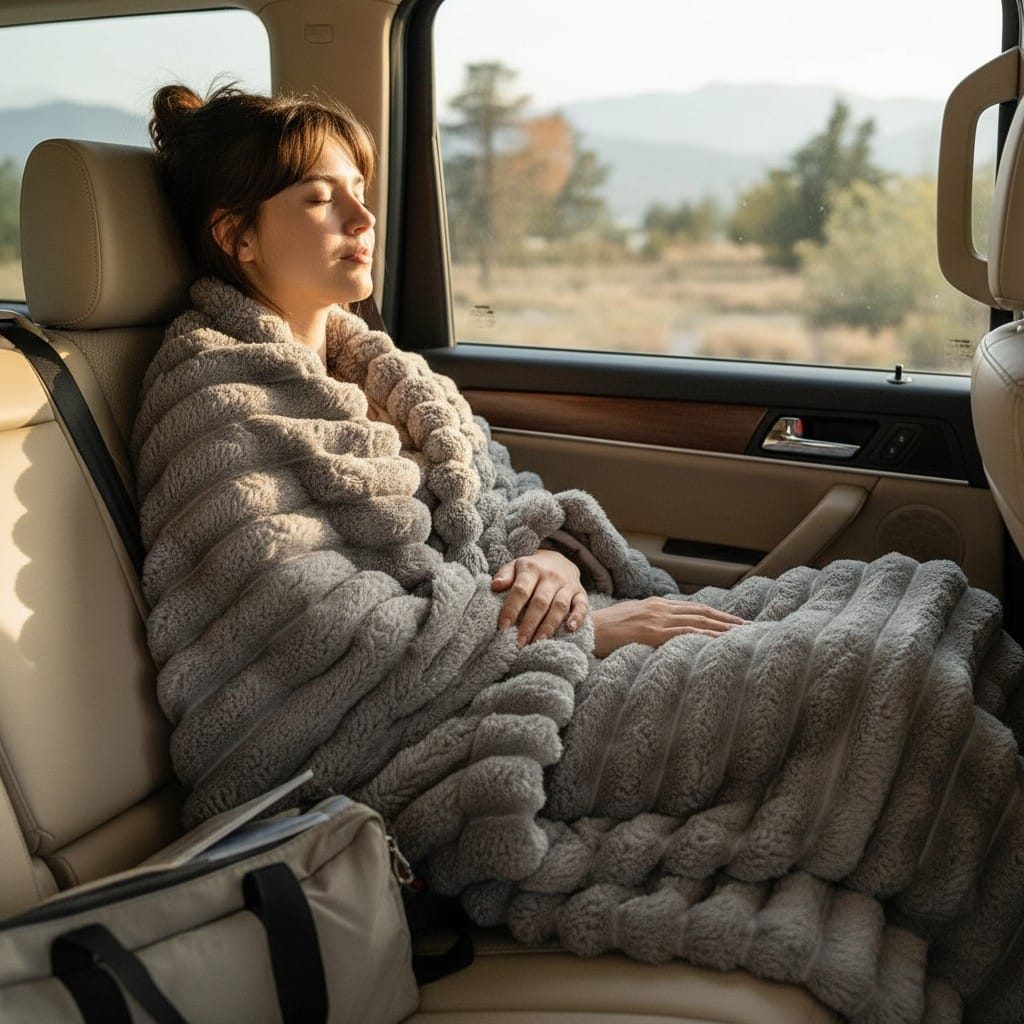 Plaid pour l'automne et l'hiver