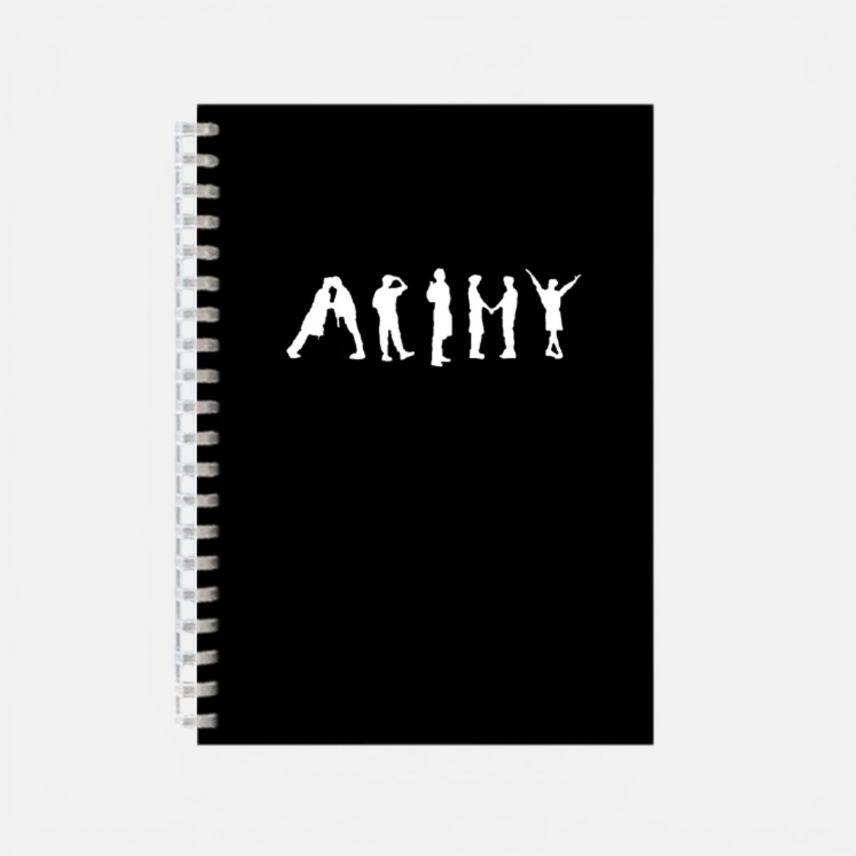 Carnet Spirale A5 Style ARMY – Notebook Écriture & Journal