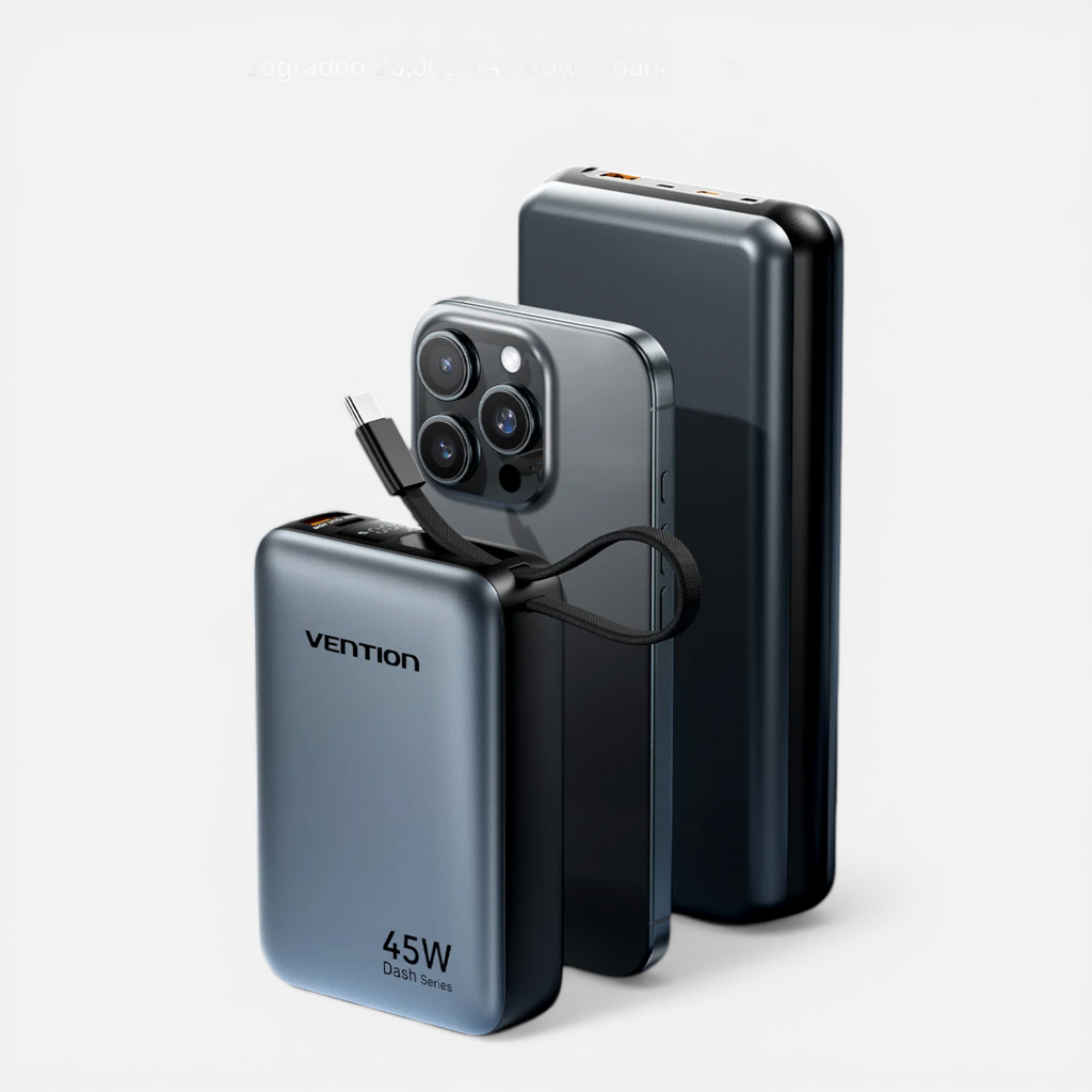 Batterie Externe 20000mAh 45W – Charge Rapide
