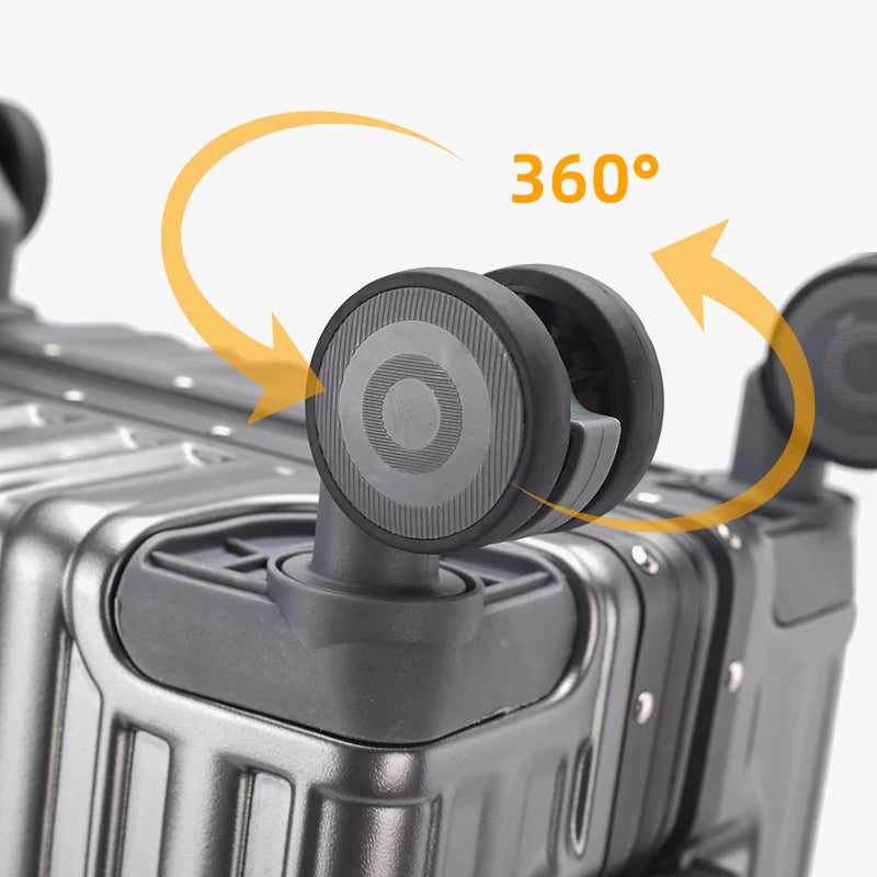 Valise Grande Capacité – Coque Robuste & Fermeture Éclair Double